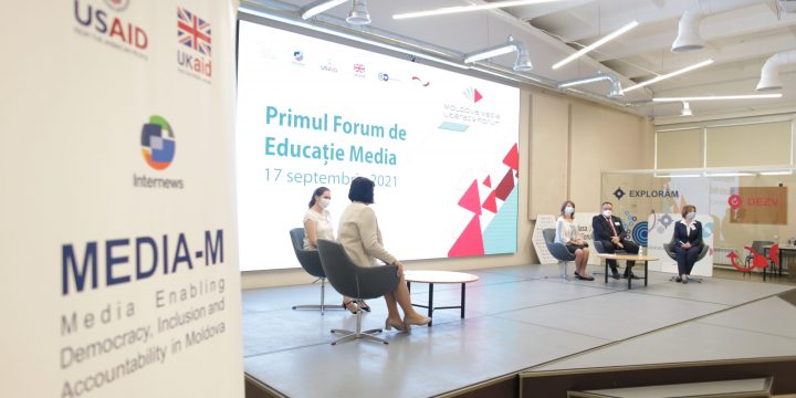 CJI a lansat primul forum de educație media din Moldova: „În era războaielor informaționale, gândirea critică este deosebit de actuală”