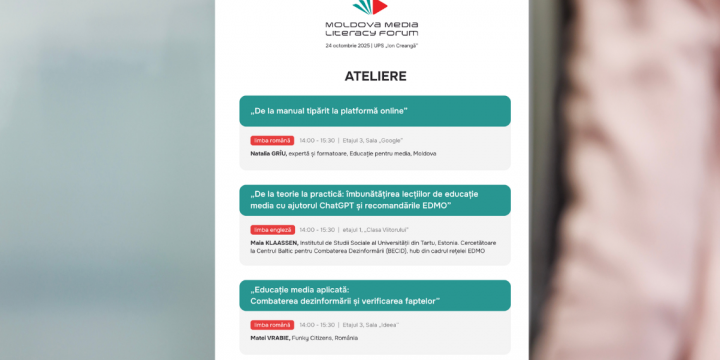 Educația pentru media: o necesitate pentru formarea tinerelor generații